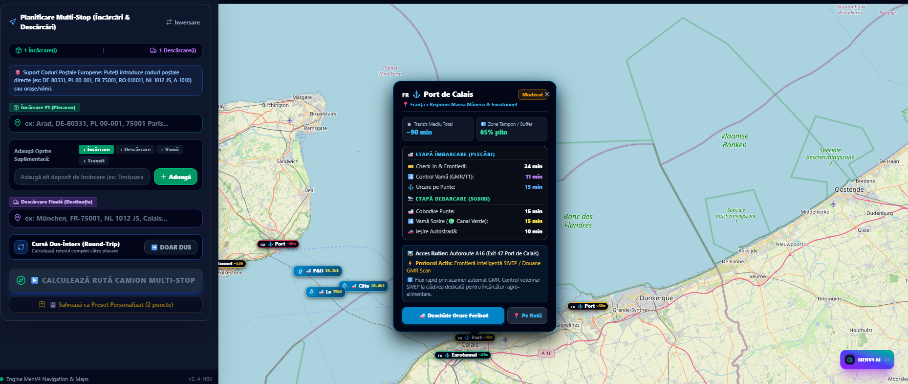 Port and ferry operations